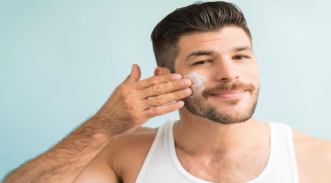 <a href="https://www.freepik.com/free-photo/closeup-portrait-handsome-hispanic-man-applying-skincare-product-cheek-studio_27998818.htm#page=2&query=men%20skincare&position=22&from_view=search&track=sph">Image by tonodiaz</a> on Freepik