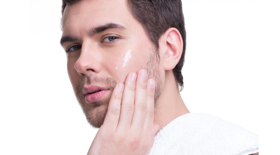 <a href="https://www.freepik.com/free-photo/portrait-young-handsome-man-applying-cream-lotion-face-isolated-white_12265509.htm#query=men%20moisturize%20face&position=42&from_view=search&track=ais">Image by valuavitaly</a> on Freepik