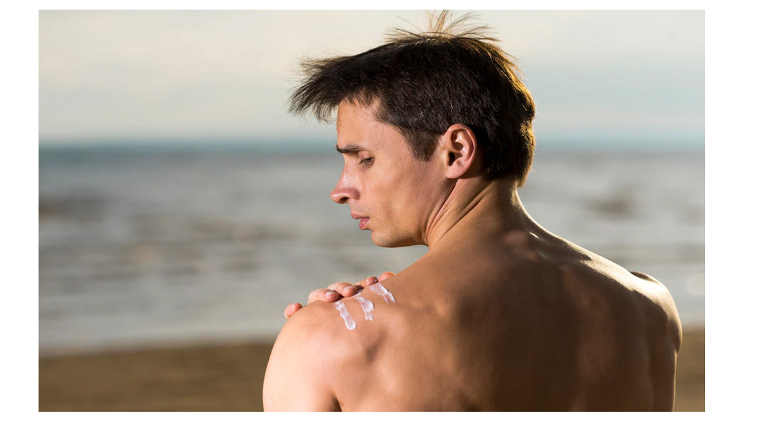 Image by <a href="https://www.freepik.com/free-photo/portrait-man-applying-sunscreen-lotion_4967604.htm#query=men%20skincare%20uv&position=16&from_view=search&track=ais">Freepik</a>